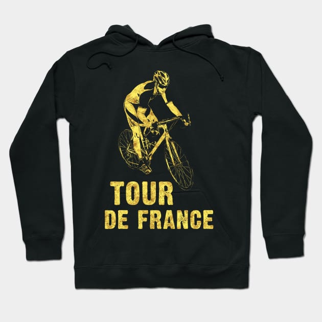 Tour de France Pro Cycling World Tour For The Cycling Fans Hoodie by Naumovski